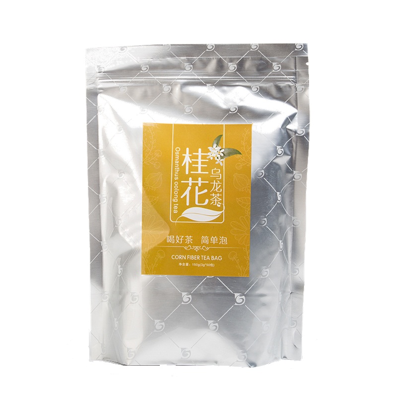 东茶雅韵桂花乌龙茶原叶三角茶包花茶袋泡调味茶50包入可冷泡茶