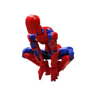 新版多关节可动人偶2.0幸运13礼物偶摆件潮流人仔3d打印失败的man
