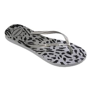 Havaianas哈唯纳Slim Animals春夏新款豹纹外穿人字拖防滑凉拖鞋