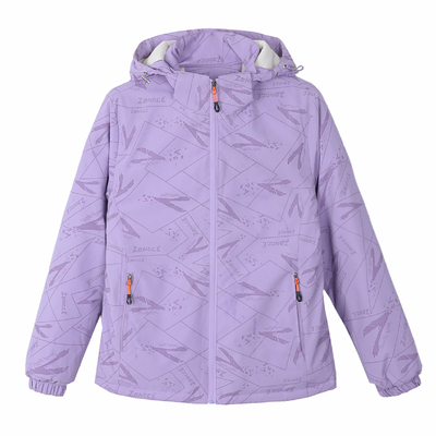 皮尔卡丹羽绒棉服女士冬季冲锋衣