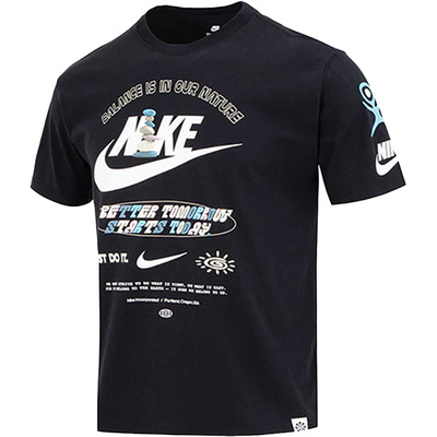 Nike/耐克正品男子宽松透气休闲运动短袖T恤DZ2851-010