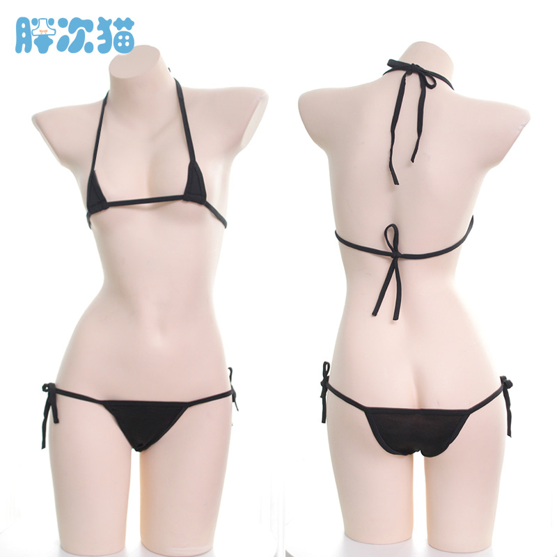 【撩汉出品】迷你比基尼套装 日系少女超小比基尼很小很小