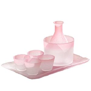 高端妃粉日式清酒壶小酒杯白酒杯酒具烧酒酒盅家用烫酒温酒壶套装