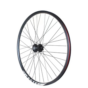 24/26/27.5/29寸山地自行车轮组铁六丁花鼓旋式飞轮 双层车圈碟刹