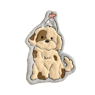 可爱小狗擦手巾挂式超强吸水速干