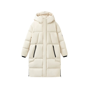 巴拉巴拉童装儿童羽绒服男女童2025冬长款加厚外套亲子防泼水极寒