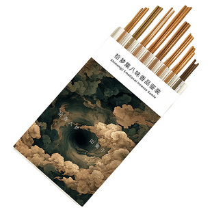 拾梦集线香体验装试用装新手品鉴24支沉香檀香中式香薰便携家用