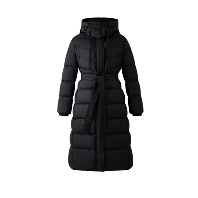 ELAND羽绒服收腰长款外套