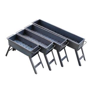 烧烤炉家用烧烤架户外烤肉木炭无烟野外折叠便携小型碳烤炉子商用