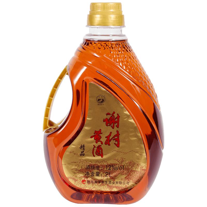 谢村桥 2L精品谢村黄酒半甜型传统黄酒
