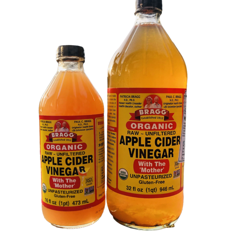 博饶谷0脂肪BRAGG ORGANIC APPLE CIDER VINEGAR美国苹果醋946ml