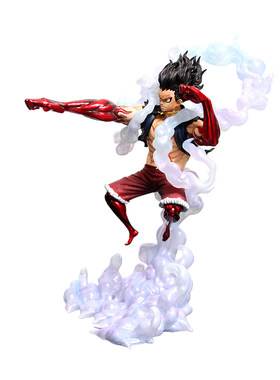 One Piece动漫周边雕像哥JT四档蛇人路飞GK手办潮玩装饰摆件礼品