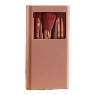 迷你便携化妆刷套装全套工具正品超柔软毛收纳盒子装散粉刷初学者