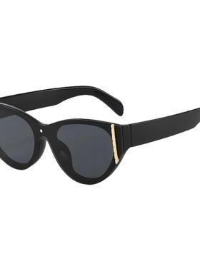 2025时尚前卫猫眼墨镜遮阳防晒防紫外线强光不挑脸型精致太阳镜女