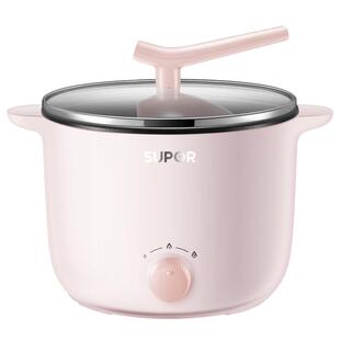 苏泊尔电煮锅家用小型宿舍学生迷你多功能蒸煮炖2一体电热火锅3人