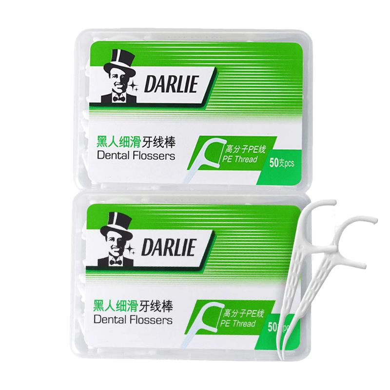 DARLIE好来黑人细滑牙线200支