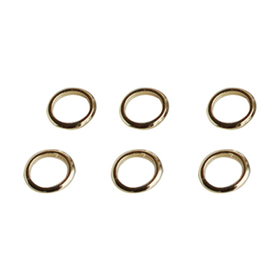 饰品配件diy包金手工闭口圈