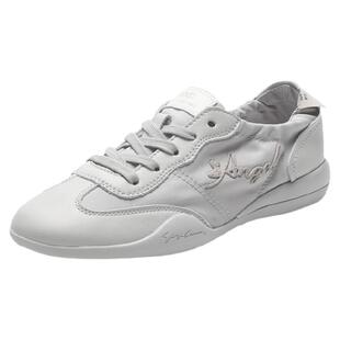 小白鞋女2026夏季薄款单鞋轻便舒适板鞋德训女鞋真皮平底休闲布鞋