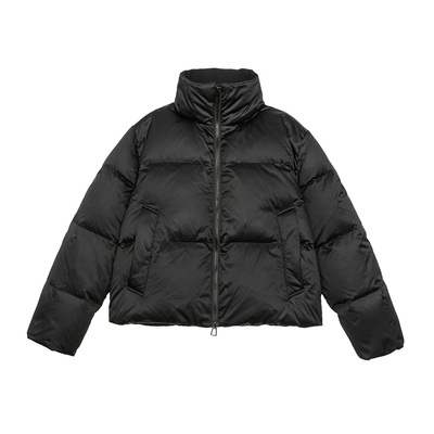 BROMAD简约立领白鸭绒短款羽绒服