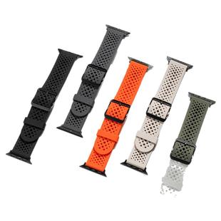 匠戴适用applewatch11苹果手表S9iwatch8液态硅胶s10多孔透气7/6/5/4/3/se夏季清凉男女款智能运动watchs新款