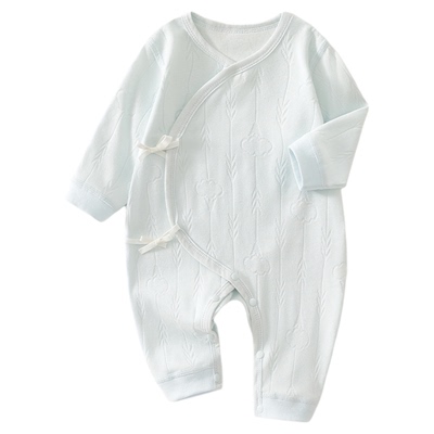 小聪熊新生婴儿衣服春秋季连体衣