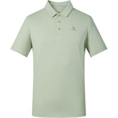骆驼短袖男polo衫户外2024