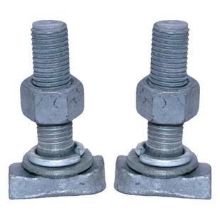 哈芬槽螺栓3823/5025/5234槽道带齿螺钉玻璃幕墙用菱形头T型螺丝