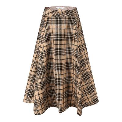 tanni中长A版小香风半身裙