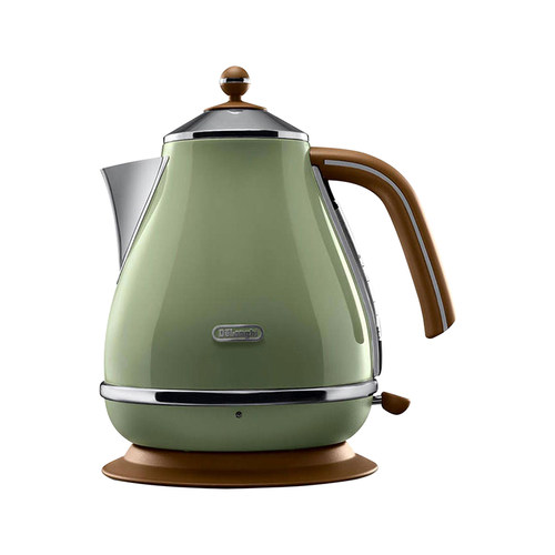 Delonghi/德龙 KBO2001复古系列电热水壶烧水壶不锈钢1.7L加热