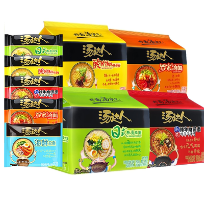 统一汤达人方便面泡面豚骨拉面