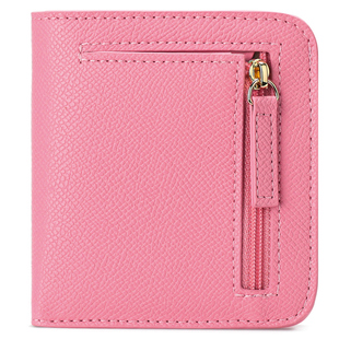 亚马逊爆款女士短钱包超薄款对折PU皮零钱包欧美风RFID钱夹现货