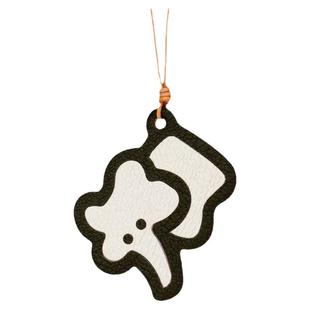 里面LM创意挂饰钥匙扣皮质包包挂件可爱周边多色可选手工个性定制