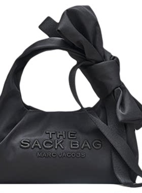 【礼物】MARC JACOBS/莫杰 SACK 迷你蝴蝶结可爱斜挎包hobo包