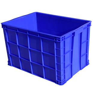 塑料周转箱加厚长方形工业收纳箱大号带盖加高养龟养鱼胶箱物流箱