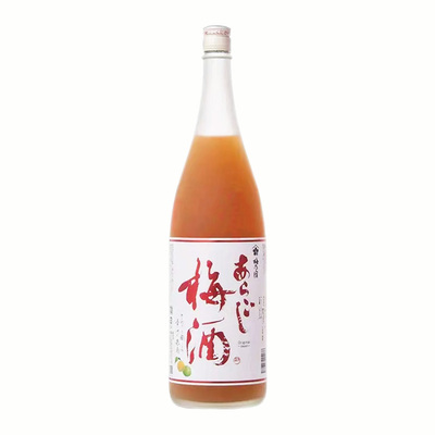 梅乃宿日本进口果肉梅酒1800ML