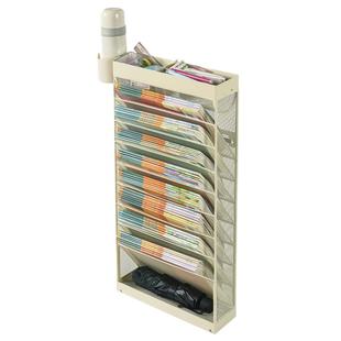 铁艺收纳架课桌收纳神器高中生学生书袋课桌收纳课室头等舱书立架书籍书架初中挂书袋桌边装书文具书本置物架