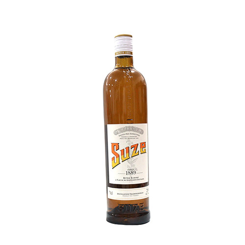 Suze法国进口苏姿利口酒 龙胆酒苏士利口酒开胃酒鸡尾酒700ML