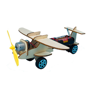 空气动力滑翔机小学儿童科技小制作螺旋桨飞机 DIY手工材料包推荐