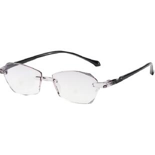 包邮老花眼镜防蓝光轻薄折叠便携式高清男女款时尚中老年老人带盒