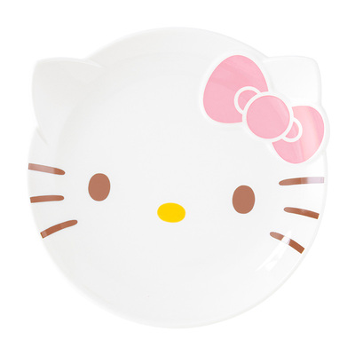HELLOKITTY陶瓷卡通造型盘子
