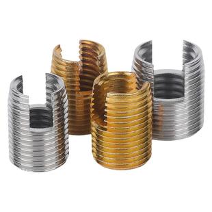 不锈钢302型自攻牙套自攻螺套螺纹护套衬套开槽螺纹保护套M2M3M16