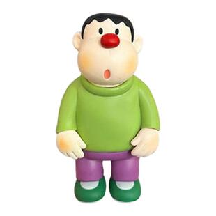 蜡笔小新胖虎汽车摆件车顶装饰车内卡通中控台摆件车载玩偶公仔