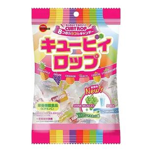 1包包邮日本进口布尔本Bourbon水果糖多种口味硬糖果彩色方块糖