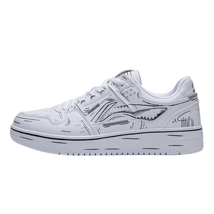 李宁板鞋男鞋2026冬季新款男生鞋子百搭运动潮流青少年休闲鞋男款