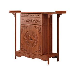 供桌香案中式立柜菩萨财神爷柜子关公摆放柜贡台供神桌家用佛龛