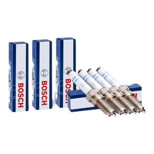 博世双铱金火花塞现代ix35伊兰特悦动朗动领动索纳塔八名图菲斯塔