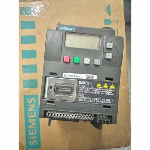 询价-西门子变频器6SL3210-5BE21-5UV0一台，1.5