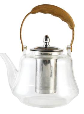 玻璃茶壶耐高温木纹电陶炉壶茶水分离泡茶壶茶具套装过滤网沏茶壶