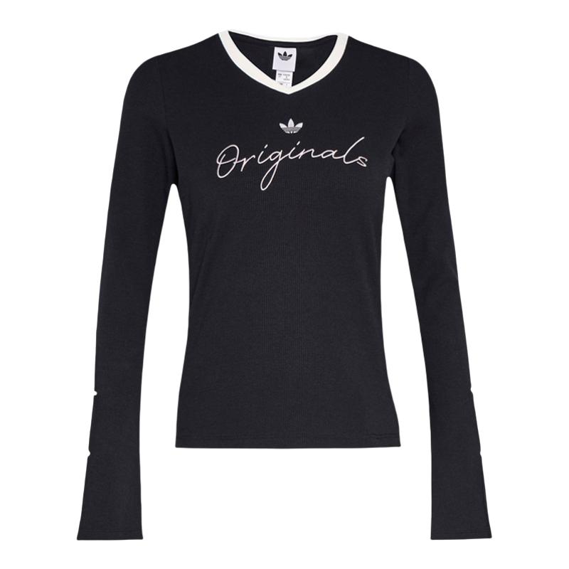 【自营】adidas阿迪三叶草P TEE LS女子运动休闲长袖T恤KS2381