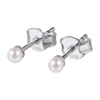 海蒂珠宝2.5-3mm海水珍珠耳钉